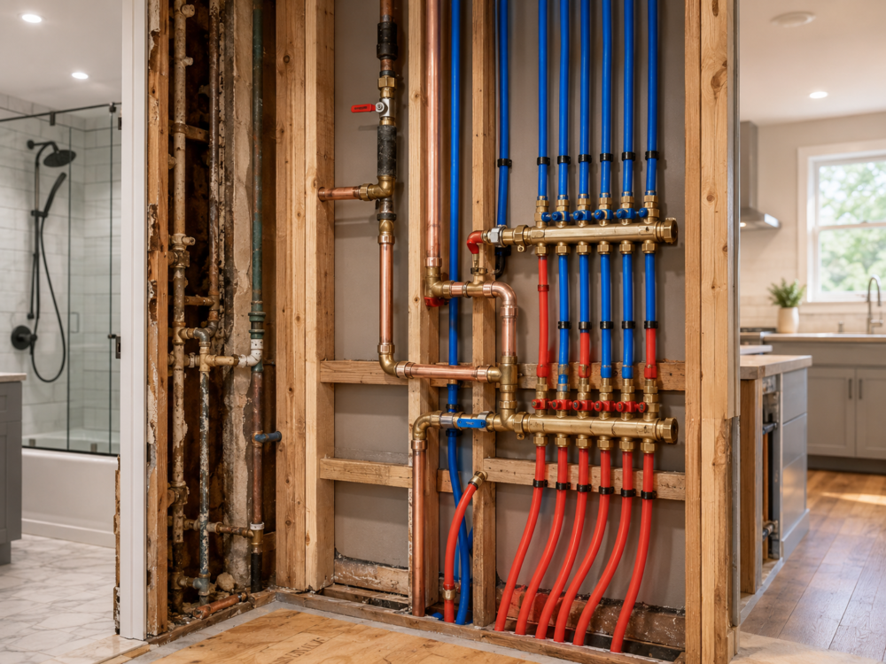 How a House Gets Repiped, Step by Step